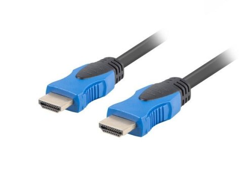 Kabel HDMI Lanberg M/M v2.0 4K 1,8m czarno-niebieski