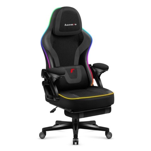 Fotel gamingowy Huzaro Force 4.6 RGB Black Mesh