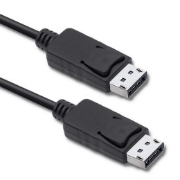 Kabel DisplayPort v1.2 Qoltec męski | DisplayPort v1.2 męski | 5K | 1.5m