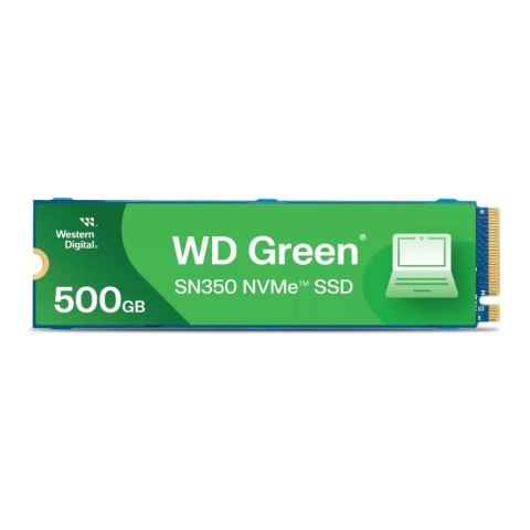 Dysk SSD WD Green SN350 500GB M.2 2280 PCIe NVMe (2400/1500 MB/s) WDS500G2G0C