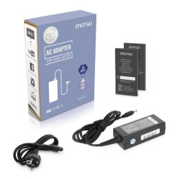 Zasilacz sieciowy Mitsu 19.5V 2.05A (4.0x1.7) 40W do notebooka HP, Compaq, Toshiba