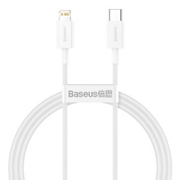 Kabel przewód USB-C / Typ-C - Lightning / iPhone 100cm Baseus CATLYS-A02 z obsługą szybkiego ładowania 20W PD