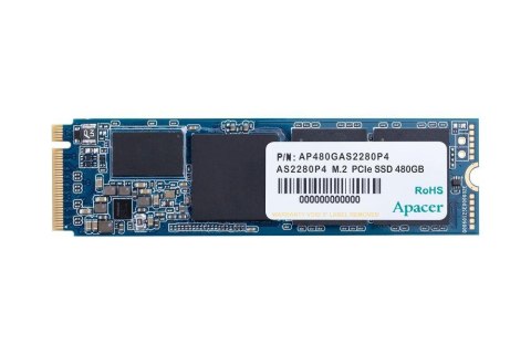 Dysk SSD Apacer AS2280P4 512GB M.2 2280 PCIe Gen3 x4 NVMe (2100/1500 MB/s) 3D TLC