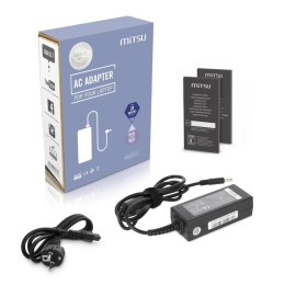 Zasilacz sieciowy Mitsu 19.5V 2.31A (4.5x3.0 pin) 45W do notebooka Dell