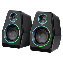 Głośniki Defender SOLAR 10 2.0 10W Bluetooth USB podświetlenie RGB