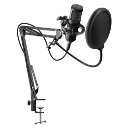 Mikrofon przewodowy Defender SPACE GMC 450 ze statywem STREAM strumieniowy USB