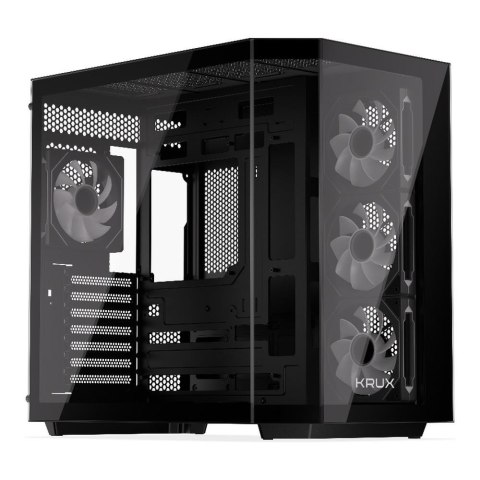 Obudowa KRUX Empero ATX, z oknem, bez zasilacza, czarna