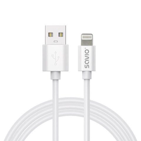 Kabel USB-A do Lightning SAVIO CL-193 2m