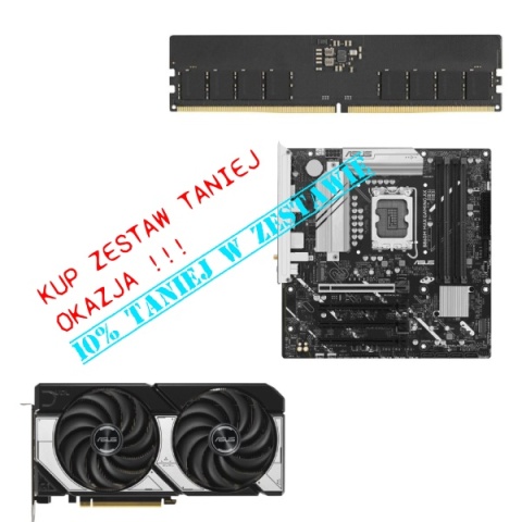 ZESTAW PAMIĘĆ PŁYTA I KARTA