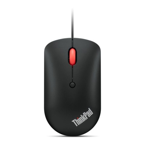 Mysz przewodowa Lenovo ThinkPad USB-C Wired Compact Mouse optyczna czarna