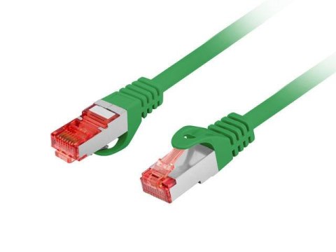 Patchcord Lanberg S/FTP kat.6 3m LSZH CU fluke passed zielony