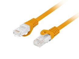 Patchcord Lanberg UTP kat.6 0,25m LSZH CU fluke passed pomarańczowy