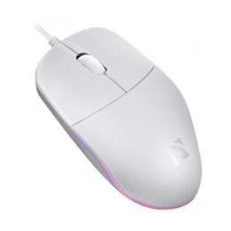 Mysz przewodowa Defender AZORA MB-241 OPTICAL 1200dpi 3P biała kabel 1.8 m