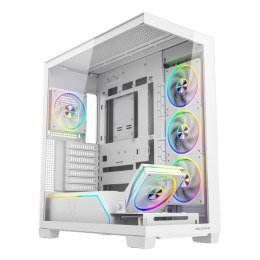 Obudowa Modecom Volcano Stellar Plus ARGB MIDI 5F, biała