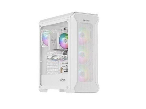 Obudowa Genesis Irid 505 ARGB white ATX Midi (z oknem, USB 3.0)