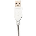 DESZCZ METEORÓW SOPLE LED LAMPKI SPADAJĄCY ŚNIEG 45CM NIEBIESKIE USB