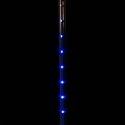 DESZCZ METEORÓW SOPLE LED LAMPKI SPADAJĄCY ŚNIEG 45CM NIEBIESKIE USB