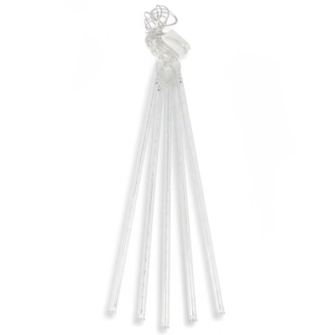 DESZCZ METEORÓW SOPLE LED LAMPKI SPADAJĄCY ŚNIEG 45CM NIEBIESKIE USB