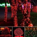 Lampki choinkowe 25 led na baterie czerwone