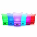POJEMNIK NA LÓD 5L WIADERKO RGB GŁOŚNIK OŚWIETLENIE BLUETOOTH COOLER