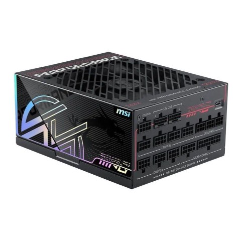 Zasilacz MSI MPG Ai1300TS PCIE5 1300W 135mm 80plus Titanium