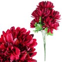 BUKIET CHRYZANTEM 60CM PREMIUM KOLOR BORDOWY