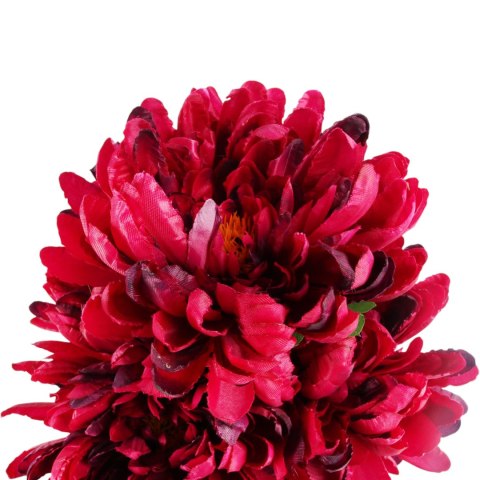 BUKIET CHRYZANTEM 60CM PREMIUM KOLOR BORDOWY