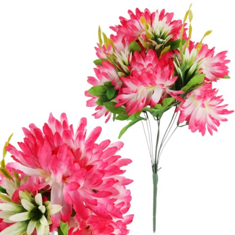 Bukiet 9 Gerber z dodatkami 47 cm JASNO-RÓŻOWY