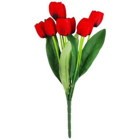 Bukiet 9 TULIPANÓW w kolorze ŻÓŁTYM 40 cm