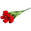 Bukiet 9 TULIPANÓW w kolorze ŻÓŁTYM 40 cm