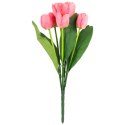 Bukiet 9 TULIPANÓW w kolorze ŻÓŁTYM 40 cm
