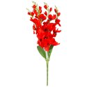 BUKIET 5 GAŁĄZEK MIECZYKÓW czerwona GLADIOLA 67 cm