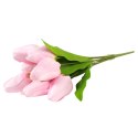 BUKIET 9 TULIPANÓW 44 CM KOLOR RÓŻOWO-ŻÓŁTY