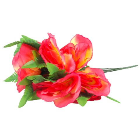 Bukiet 6 RÓŻ w kolorze różowym 46 cm