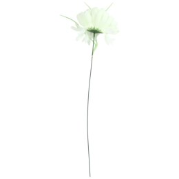 Chryzantema sztuczna 45 cm - dekoracja na Wszystkich Świętych kolor zielony