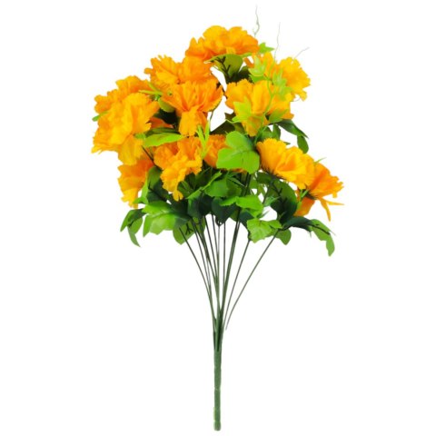 Sztuczny Bukiet 14 Anemonów 54 cm ŻÓŁTE