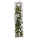 CHOINKA- DEKORACJA ŚCIENNA DO POWIESZENIA 85 CM SREBRNA