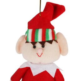 ELF ON THE SHELF PSOTNIK FIGURKA ELFA SKRZAT KRASNAL ŚWIĄTECZNY ADWENTOWY czerwony