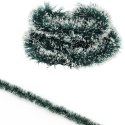 Łańcuch choinkowy Zielono-biały średnica 7 cm, długość 4 m