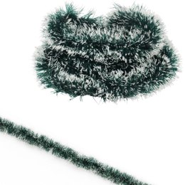 Łańcuch choinkowy Zielono-biały średnica 7 cm, długość 4 m