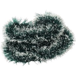 Łańcuch choinkowy Zielono-biały średnica 7 cm, długość 4 m
