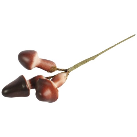 GRZYBY Jesienne do dekoracji na piku GRZYBY LEŚNE 3 SZTUKI 27 CM