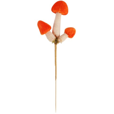 GRZYBY Jesiennedo dekoracji na piku GRZYBY LEŚNE 3 SZTUKI 36 CM