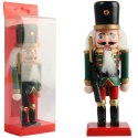 FIGURKA ŚWIĄTECZNA DEKORACYJNY DZIADEK DO ORZECHÓW 15 cm GWARDZISTA NIEBIESKI