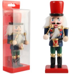 FIGURKA ŚWIĄTECZNA DEKORACYJNY DZIADEK DO ORZECHÓW 15 cm GWARDZISTA ZIELONY