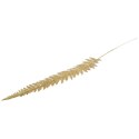 GAŁĄZKA BROKATOWA PAPROĆ 100 CM ZŁOTA