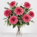 Dalia DUŻY kwiat pojedynczy JASNY FIOLET 74 cm