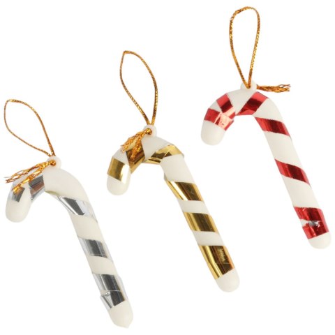 Laski zawieszki bożonarodzeniowe 6 szt 6 cm