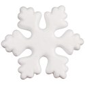 ŚNIEŻYNKI STYROPIANOWE 15 cm 2 szt DEKORACJA do ozdabiania decoupage