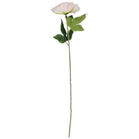 Sztuczna Piwonia w Kolorze Jasno-różowym o Długości 70 cm